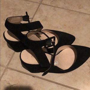 Nine West black heels